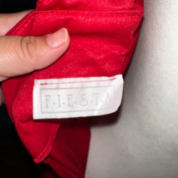 Y2k fiesta red ruched sexy bodycon maxi dress - Picture 7 of 10